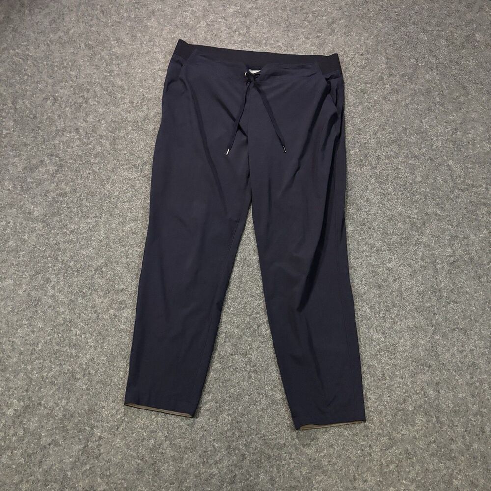 Athleta Midtown Ankle Pant Women’s Size 16 Navy Blue